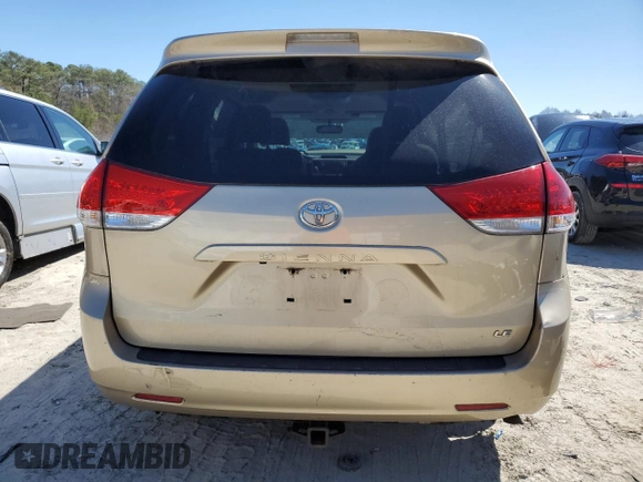 2011 Toyota Sienna LE AAS with VIN 5TDKK3DC3BS079625, listed as a Copart auction lot 50806285 with 174,449 mi miles and Salvage Title. Bid and sale history available at DreamBid. Image 6.