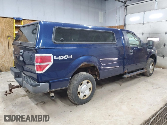 2009 Ford F-150 with VIN 1FTPF14V49KB59663, listed as a Copart auction lot 60254625 with 34,342 mi miles and Clean title. Bid and sale history available at DreamBid. Image 3.