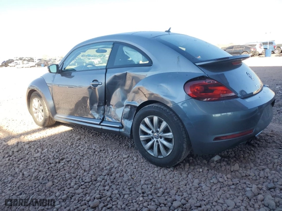 2019 Volkswagen Beetle S with VIN 3VWFD7AT9KM707949, listed as a Copart auction lot 75808644 with 55,362 mi miles and Salvage Title. Bid and sale history available at carsss.com. Image 2.