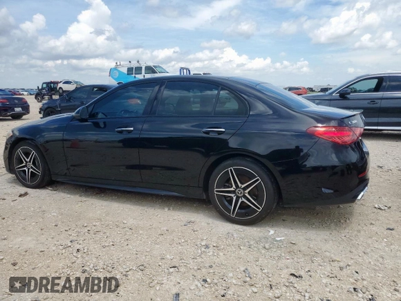 2023 Mercedes-Benz C 300 z VIN W1KAF4HB2PR104937, wystawiony jako Copart lot #63710965 z przebiegiem 21 459 mil mil oraz Szkoda całkowita • Salvage title. Historia ofert i sprzedaży dostępna na DreamBid. Obrazek 2.