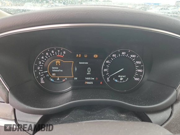 2017 Lincoln MKC Reserve with VIN 5LMCJ3C9XHUL70357, listed as a Copart auction lot 59607505 with 74,500 mi miles and Salvage title. Bid and sale history available at DreamBid. Image 9.