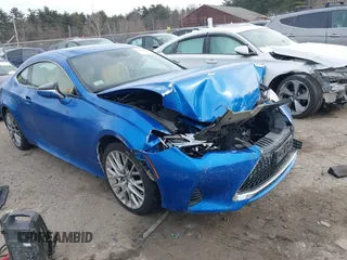 2019 Lexus RC with VIN JTHS85BC6K5004581, listed as a IAAI auction lot 41347819 with 28,859 mi miles. Bid and sale history available at carsss.com. Image 1.