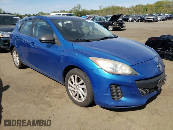 2012 Mazda 3 i Touring with VIN JM1BL1L81C1660179, listed as a Copart auction lot 55301335 with 159,677 mi miles and Clean Title. Bid and sale history available at DreamBid. Image 4.