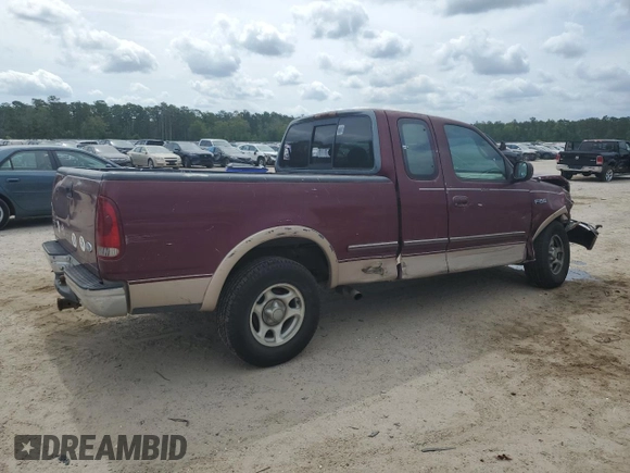 1997 Ford F-150 XL with VIN 1FTEX17L5VNB49991, listed as a Copart auction lot 53856505 with 170,246 mi miles and Salvage title. Bid and sale history available at DreamBid. Image 3.