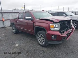 2015 GMC Sierra 1500 Denali with VIN 3GTU2WEC6FG296227, listed as a IAAI auction lot 41530884 with 160,270 mi miles. Bid and sale history available at carsss.com. Image 1.