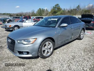 2012 Audi A6 3.0T Premium Plus with VIN WAUGGAFC6CN094472, listed as a Copart auction lot 49060025 with 111,031 mi miles and Salvage Title. Bid and sale history available at carsss.com. Image 1.