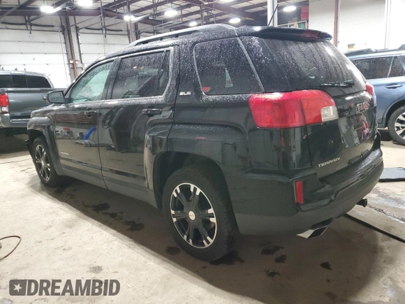 2017 GMC Terrain SLE with VIN 2GKFLTE3XH6107912, listed as a Copart auction lot 50130145 with 169,012 mi miles and Salvage Title. Bid and sale history available at carsss.com. Image 2.