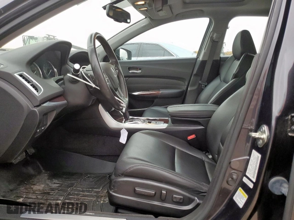 2015 Acura TLX V6 with VIN 19UUB2F32FA012244, listed as a Copart auction lot 59085705 with 110,331 mi miles and Salvage title. Bid and sale history available at DreamBid. Image 7.