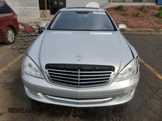 2007 Mercedes-Benz S 550 with VIN WDDNG71XX7A102888, listed as a Copart auction lot 54901285 with 214,792 mi miles and Salvage Title. Bid and sale history available at carsss.com. Image 5.