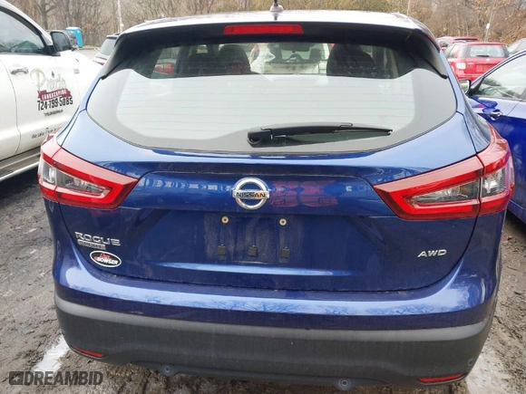 2020 Nissan Rogue Sport S with VIN JN1BJ1CW1LW365514, listed as a IAAI auction lot 41673229 with 41,581 mi miles. Bid and sale history available at carsss.com. Image 16.