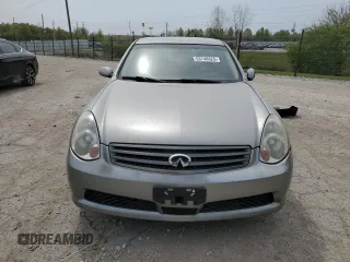 2006 Infiniti G35 with VIN JNKCV51F36M610571, listed as a Copart auction lot 53748825 with 178,036 mi miles and Clean Title. Bid and sale history available at carsss.com. Image 5.