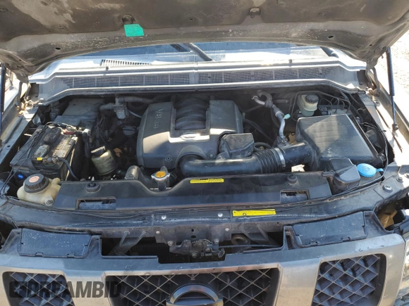 2005 Nissan Titan SE with VIN 1N6AA07A65N510019, listed as a Copart auction lot 53382375 with 337,220 mi miles and Salvage Title. Bid and sale history available at DreamBid. Image 11.