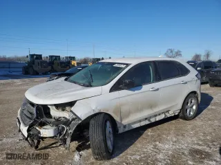 2015 Ford Edge SE with VIN 2FMTK3G96FBC25247, listed as a Copart auction lot 45969615 with 168,800 mi miles and Salvage Title. Bid and sale history available at carsss.com. Image 1.
