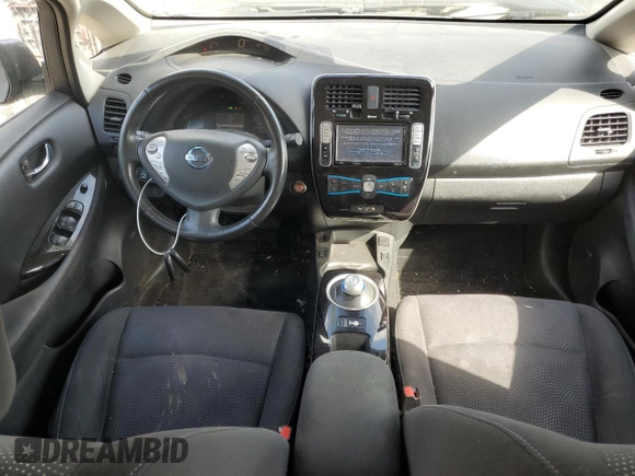 2015 Nissan LEAF SV with VIN 1N4AZ0CP2FC301904, listed as a Copart auction lot 64490643 with 104,574 mi miles. Bid and sale history available at carsss.com. Image 8.