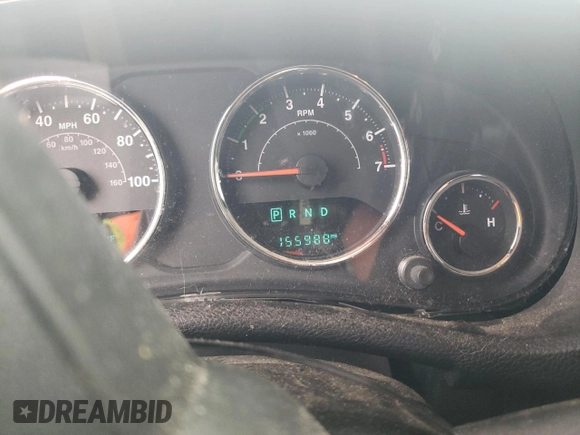 2015 Jeep Wrangler Unlimited Sport with VIN 1C4BJWDGXFL551284, listed as a Copart auction lot 56905935 with 155,988 mi miles and Salvage title. Bid and sale history available at DreamBid. Image 9.