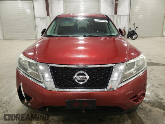 2013 Nissan Pathfinder SV z VIN 5N1AR2MM5DC684742, wystawiony jako Copart lot #51094625 z przebiegiem 216 995 mil mil oraz Szkoda całkowita • Salvage title. Historia ofert i sprzedaży dostępna na DreamBid. Obrazek 5.