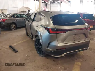 2024 Lexus NX with VIN 2T2KGCEZXRC037942, listed as a IAAI auction lot 41681489 with 8,625 mi miles. Bid and sale history available at carsss.com. Image 3.