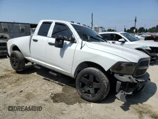 2014 Ram 1500 Express with VIN 1C6RR7FT9ES177804, listed as a Copart auction lot 61002585 with 213,442 mi miles and Salvage title. Bid and sale history available at DreamBid. Image 4.