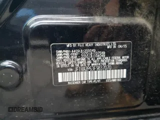 2015 Subaru WRX STI with VIN JF1VA2P63F9837070, listed as a Copart auction lot 82681544 with 106,503 mi miles and Clean Title. Bid and sale history available at DreamBid. Image 12.