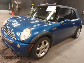 2005 MINI Convertible with VIN WMWRF33555TF63632, listed as a IAAI auction lot 42166640 with 102,559 mi miles and . Bid and sale history available at DreamBid. Image 6.