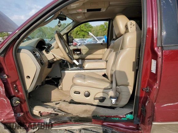 2005 Ford F-150 XLT with VIN 1FTRX125X5KB30400, listed as a Copart auction lot 49812425 with 196,238 mi miles and Salvage Title. Bid and sale history available at carsss.com. Image 7.