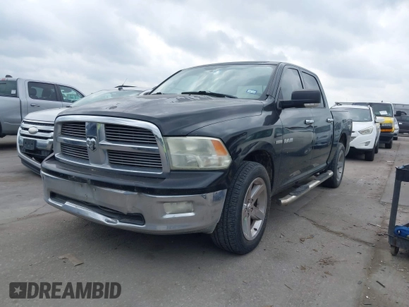 2010 Dodge 1500 SLT with VIN 1D7RB1CT1AS104246, listed as a IAAI auction lot 42141463 with 180,866 mi miles and . Bid and sale history available at carsss.com. Image 2.