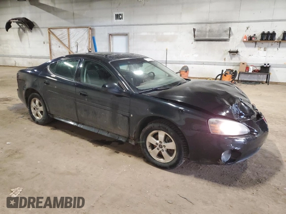 2006 Pontiac Grand Prix with VIN 2G2WP552761189924, listed as a Copart auction lot 53284185 with 192,596 mi miles and Clean Title. Bid and sale history available at carsss.com. Image 4.