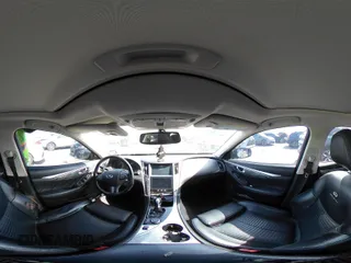 2014 Infiniti Q50 Hybrid Sport with VIN JN1AV7AP7EM691444, listed as a IAAI auction lot 41564726 with 128,834 mi miles and . Bid and sale history available at DreamBid. Image 19.