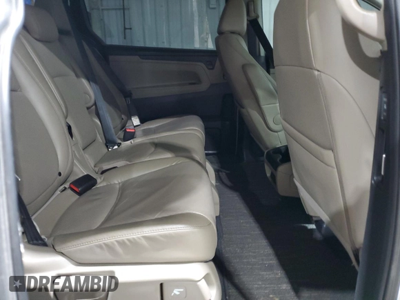 2021 Honda Odyssey EX-L with VIN 5FNRL6H76MB036222, listed as a Copart auction lot 44172475 with 105,388 mi miles and Salvage Title. Bid and sale history available at DreamBid. Image 11.