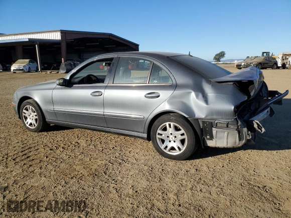 2005 Mercedes-Benz E-Class 3.2L with VIN WDBUF65J55A702240, listed as a Copart auction lot 89293075 with 125,780 mi miles and Salvage Title. Bid and sale history available at carsss.com. Image 2.