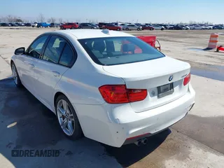 2013 BMW 3 Series 328i with VIN WBA3A5C5XDF353389, listed as a IAAI auction lot 41625851 with 153,522 mi miles. Bid and sale history available at carsss.com. Image 3.