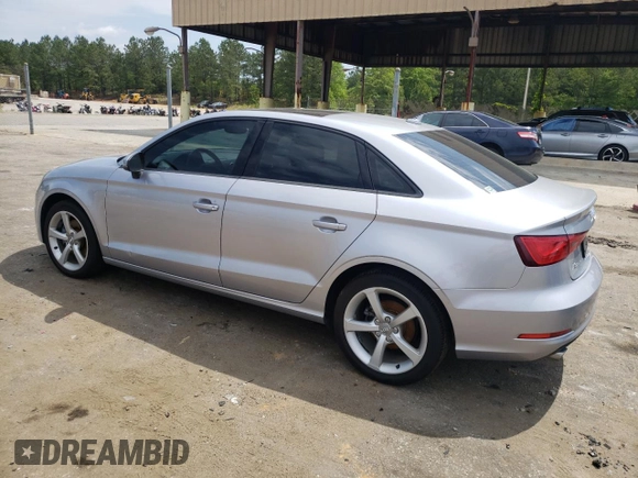 2015 Audi S3 2.0T Premium Plus with VIN WAUBFGFFXF1045880, listed as a Copart auction lot 51253383 with 99,734 mi miles. Bid and sale history available at carsss.com. Image 2.