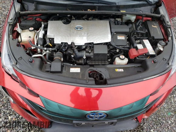 2017 Toyota Prius Plus with VIN JTDKARFP6H3035781, listed as a Copart auction lot 61357615 with 84,073 mi miles and Salvage title. Bid and sale history available at DreamBid. Image 11.