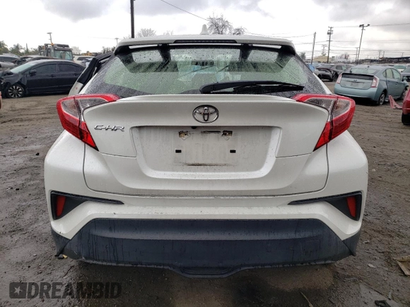 2019 Toyota C-HR XLE with VIN JTNKHMBX5K1038495, listed as a Copart auction lot 48572195 with 66,126 mi miles and Salvage Title. Bid and sale history available at DreamBid. Image 6.