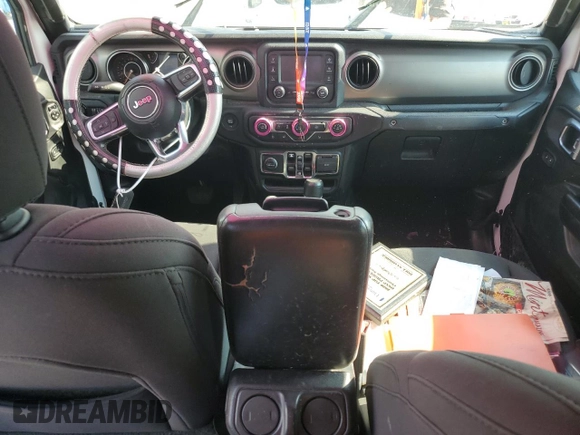 2020 Jeep Gladiator Sport S с VIN 1C6HJTAG8LL121995, выставлен на аукционе Copart как лот 57208555 с пробегом 118 545 миль миль и Чистый • Clean title. История ставок и продаж доступна на DreamBid. Изображение 8.