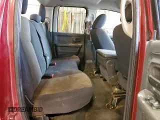 2012 Ram 1500 ST with VIN 1C6RD6FP1CS148080, listed as a Copart auction lot 60081415 with 160,985 mi miles and Salvage title. Bid and sale history available at DreamBid. Image 10.