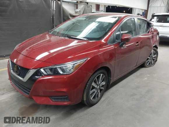 2021 Nissan Versa SV with VIN 3N1CN8EV6ML920311, listed as a IAAI auction lot 41765657 with 64,008 mi miles. Bid and sale history available at carsss.com. Image 17.