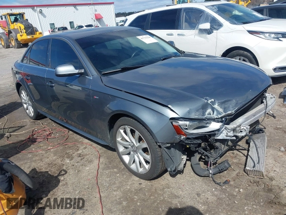 2014 Audi A4 Premium z VIN WAUAFAFL1EN024888, wystawiony jako IAAI lot #41733326 z przebiegiem 117 232 mil mil oraz . Historia ofert i sprzedaży dostępna na DreamBid. Obrazek 1.