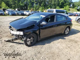 2018 Hyundai Ioniq Blue with VIN KMHC65LC9JU090186, listed as a Copart auction lot 62341775 with 126,013 mi miles and Salvage title. Bid and sale history available at DreamBid. Image 1.