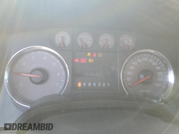 2009 Ford F-150 XL with VIN 1FTRW14889KC37087, listed as a Copart auction lot 58106134 with 225,464 mi miles and Salvage Title. Bid and sale history available at DreamBid. Image 9.