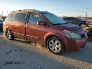 2005 Nissan Quest SE with VIN 5N1BV28U85N101385, listed as a Copart auction lot 88498525 with 0 mi miles and Salvage Title. Bid and sale history available at carsss.com. Image 4.