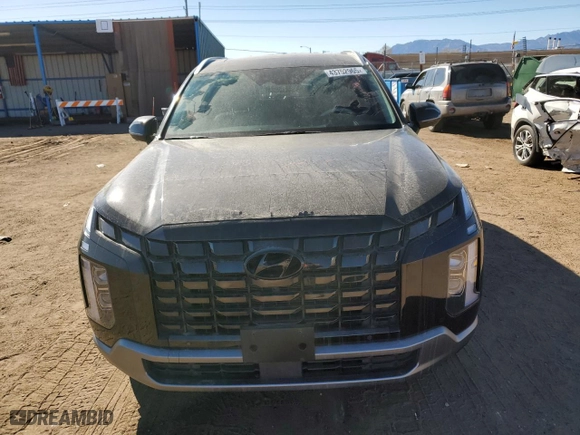 2024 Hyundai Palisade Limited with VIN KM8R5DGE7RU664993, listed as a Copart auction lot 43752965 with 15,599 mi miles and Salvage Title. Bid and sale history available at carsss.com. Image 5.