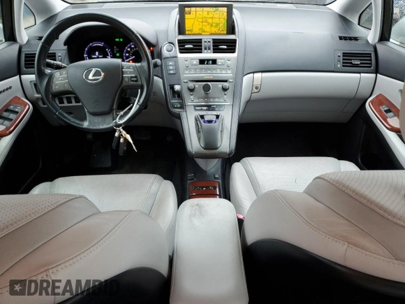 2010 Lexus HS 250h with VIN JTHBB1BA9A2025966, listed as a Copart auction lot 78516984 with 166,282 mi miles and Clean Title. Bid and sale history available at DreamBid. Image 8.