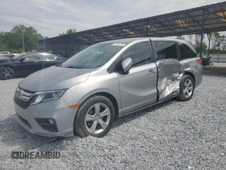2020 Honda Odyssey EX-L z VIN 5FNRL6H72LB019531, wystawiony jako Copart lot #55414745 z przebiegiem 37 920 mil mil oraz Szkoda całkowita • Salvage title. Historia ofert i sprzedaży dostępna na DreamBid. Obrazek 1.