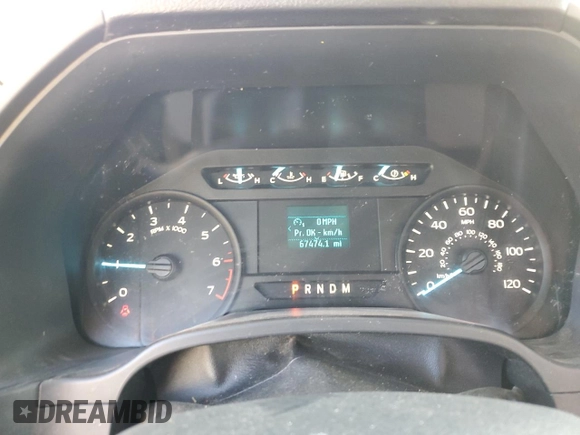2019 Ford F-150 XL z VIN 1FTMF1C59KKD60498, wystawiony jako Copart lot #48210555 z przebiegiem 67 474 mil mil oraz Szkoda całkowita • Salvage title. Historia ofert i sprzedaży dostępna na DreamBid. Obrazek 9.