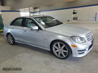 2012 Mercedes-Benz C-Class C 250 Sport with VIN WDDGF4HB6CR197465, listed as a Copart auction lot 48923855 with 147,467 mi miles and Salvage Title. Bid and sale history available at carsss.com. Image 4.
