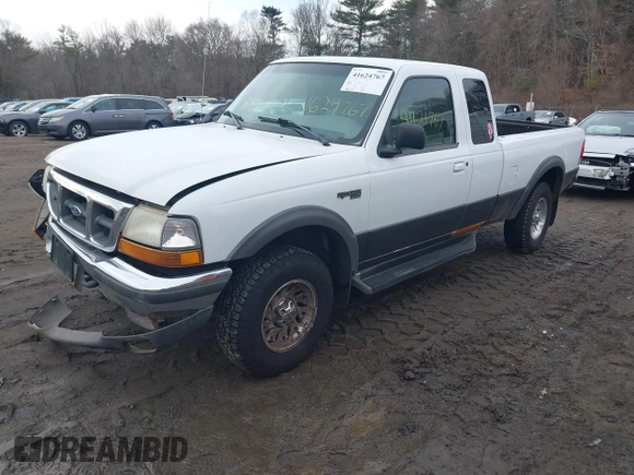 1998 Ford Ranger XL with VIN 1FTZR15X3WTA79874, listed as a IAAI auction lot 41624767 with 124,521 mi miles and . Bid and sale history available at DreamBid. Image 2.