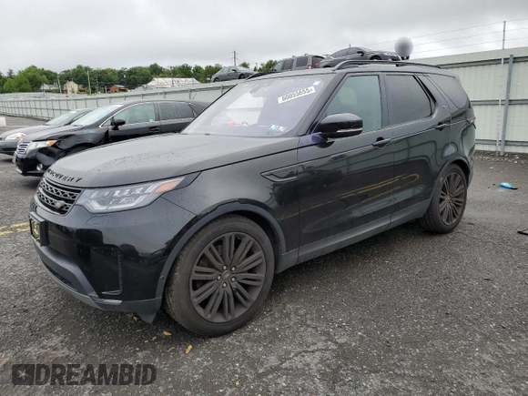 2017 Land Rover Discovery HSE Luxury z VIN SALRHBBV7HA045326, wystawiony jako Copart lot #60055655 z przebiegiem 73 958 mil mil oraz Szkoda całkowita • Salvage title. Historia ofert i sprzedaży dostępna na DreamBid. Obrazek 1.