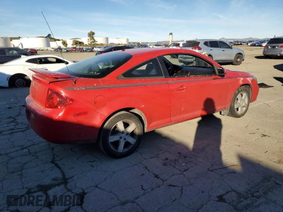 2008 Pontiac G5 with VIN 1G2AL18F087114548, listed as a Copart auction lot 41638335 with 249,256 mi miles and Salvage Title. Bid and sale history available at carsss.com. Image 3.