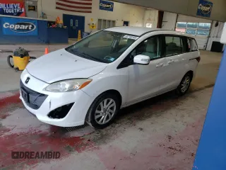 2013 Mazda 5 Sport z VIN JM1CW2BL5D0146558, wystawiony jako Copart lot #48749195 z przebiegiem 177 591 mil mil oraz Szkoda całkowita • Salvage title. Historia ofert i sprzedaży dostępna na DreamBid. Obrazek 1.